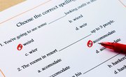 How to Create a Multiple-Choice Spelling Test