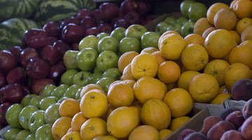 Fruit oils may be extracted for perfume manufacturing.
