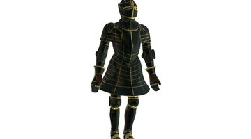 Knights wore armor to protect them in battle.