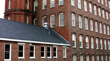 A Lowell, Massachusetts, 19th-century textile factory.