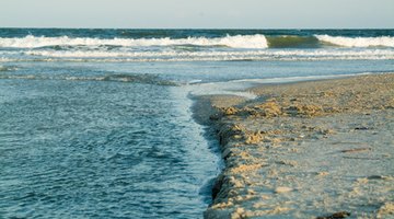 North Carolina's east borders the Atlantic Ocean.