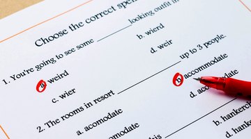 How to Create a Multiple-Choice Spelling Test