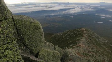 A view from the hike up Mt. Katahdin.