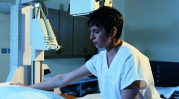 X-ray technicians work with cutting-edge medical imagery equipment.