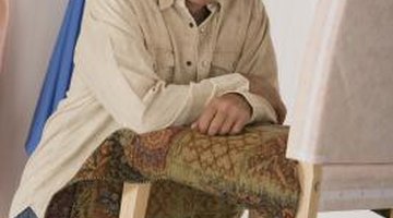 Begin a new career by learning to reupholster furniture.