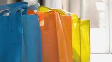 Plain shopping bags