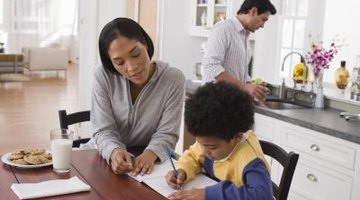 Involve parents in helping kindergartners recall funny stories to put in their autobiographies.