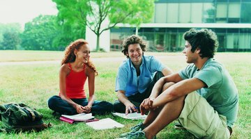 The campus community is one advantage of going away to school.