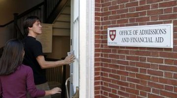 Taking the SAT is part of the college application process.