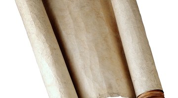 Scrolls are a unique and decorative way to announce glad tidings.