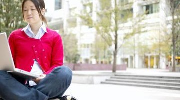 The writer uses a thesis statement and abstract at different points in their writing.