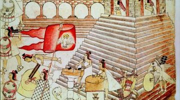 Tenochtitlan was the Aztec capital and an important religious and political center.