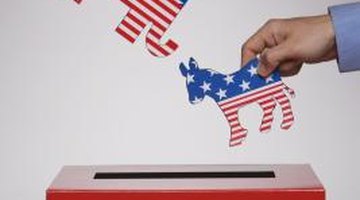 Primaries select a candidate to represent the political party.