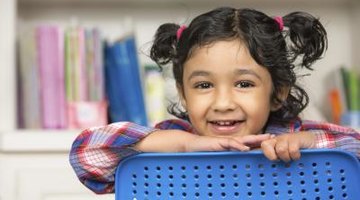 smiling preschooler