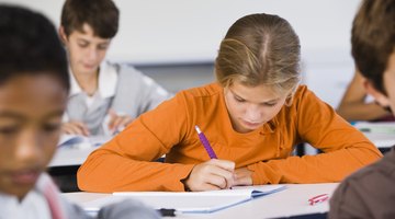 A writing checklist helps students catch their own mistakes during the writing process.
