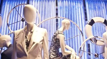 Mannequins in retail store, Paris.
