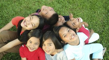 Students In an outdoor environment.