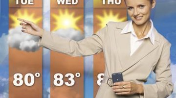 Meteorologists interpret weather data for a wide audience.