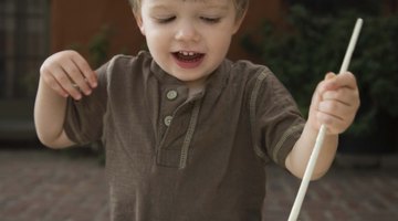 Take painting activities outside to avoid messes in your home.