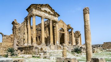 Ancient Roman ruins.
