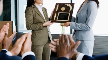Awards are given out for academic, work-related, and charitable achievements, as well as many others.