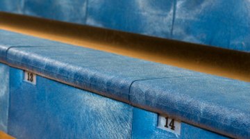 Pep rallies often are hosted in high school gyms or auditoriums to fit all of the students.