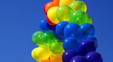 Add colorful bouquets of balloons to the hallways.