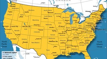 A map of the United States