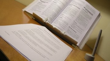 Law school involves many hours of reading and studying.