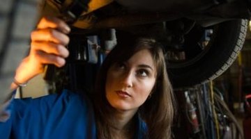 At a trade school, you get to work in a hands-on environment.