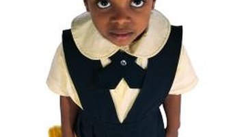 School uniforms experienced newfound popularity in the 1980s.